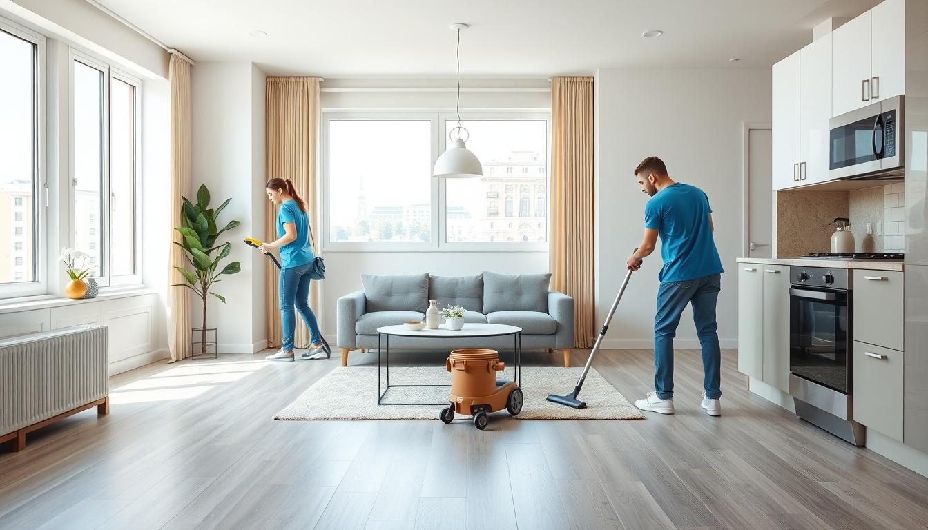 Move-in and move-out cleaning in Mauthausen